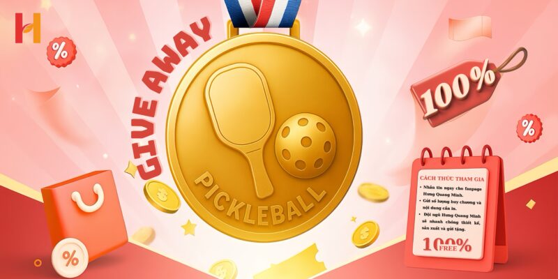 Chương Trình “Huy Chương Pickleball 0Đ”